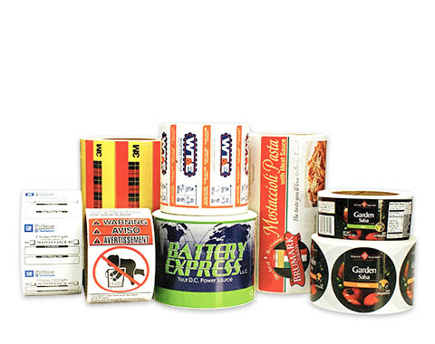 Flexographic Label Printing Custom labels printed with flexographic press